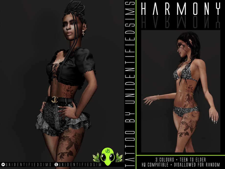 Тату Harmony Tattoo